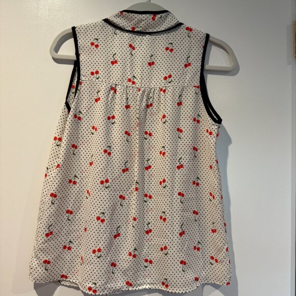 Modcloth Cherries Blouse - Picture 2 of 3